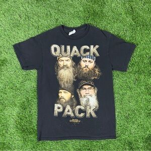 Duck Dynasty Quack Pack T-shirt Sz M Uncle Si Phil Jace Willie Robertson A&E TV